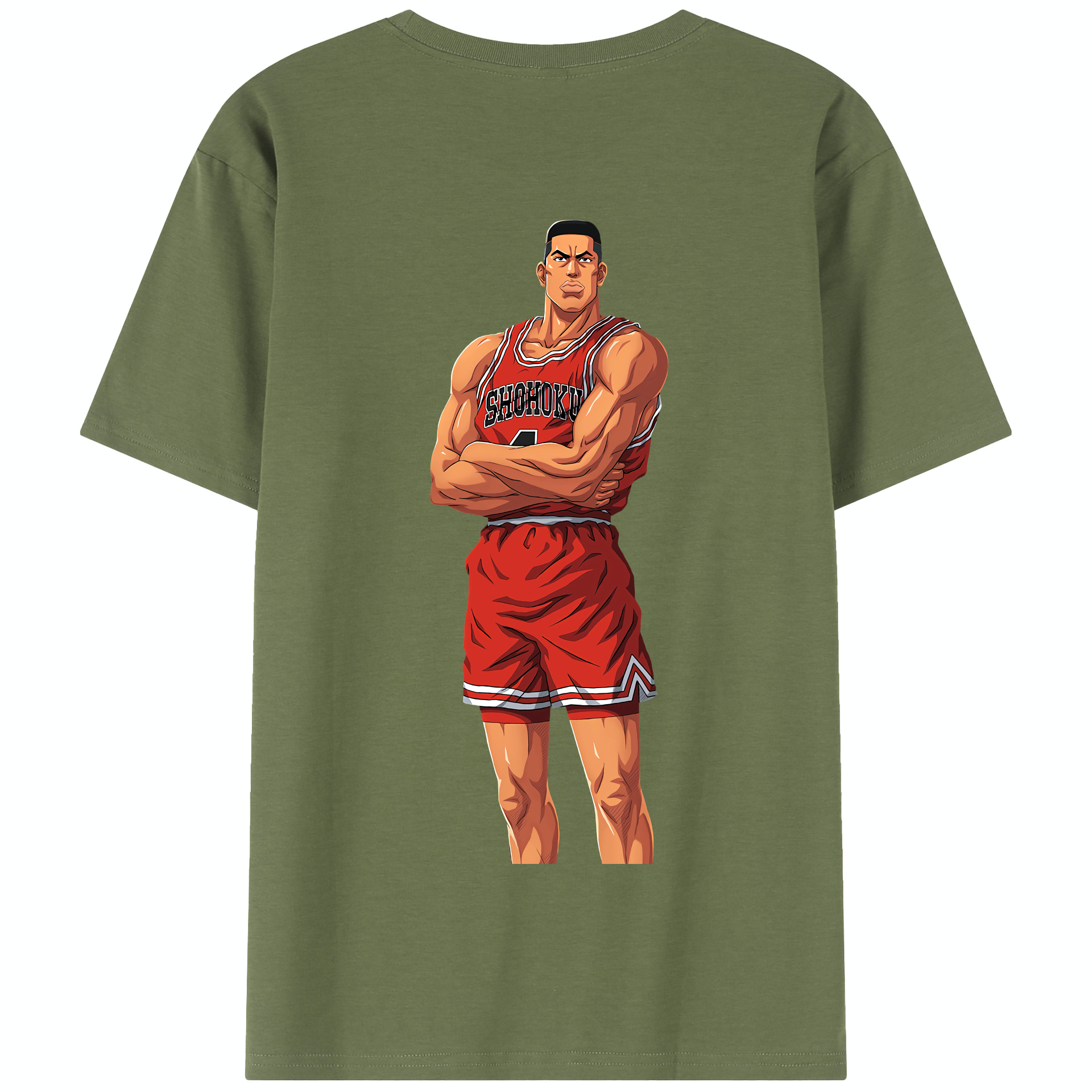 （画像用） SLAM DUNK／スラムダンク 綿100％半袖Tシャツ（背面プリント）